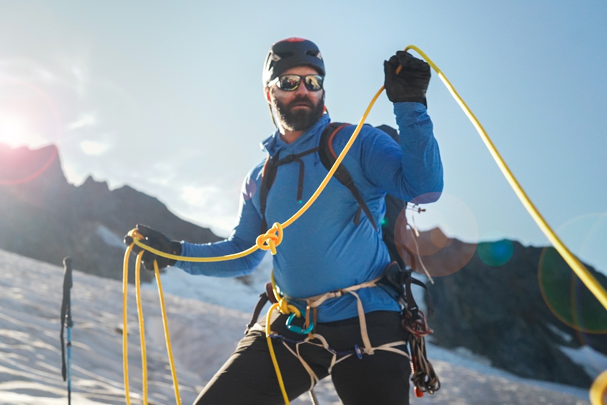 Rock Climbing Ropes (climbing Mt. Sahale)